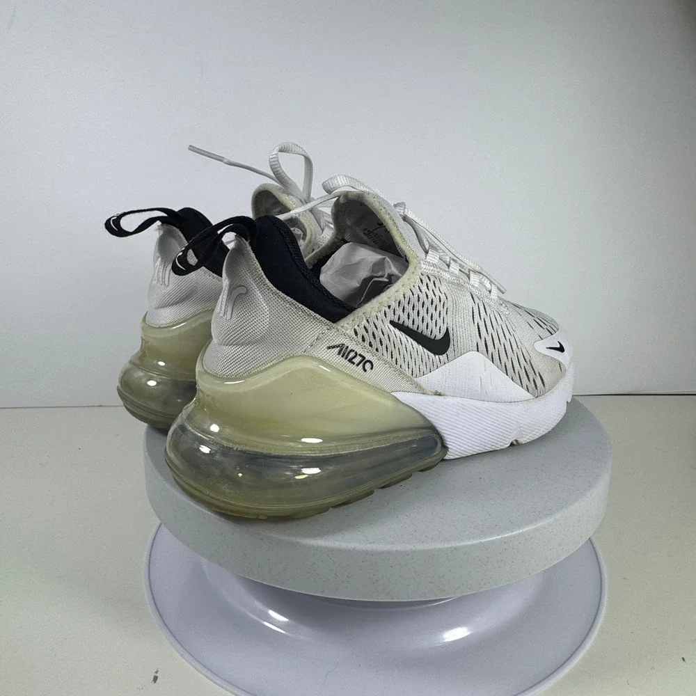 Nike Women Sneakers Air Max 270 Mesh Running Casual White Black US 5.5 - Picture 9 of 14